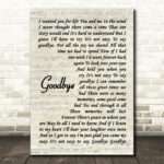 Goodbye Sheet Goodbye by Lionel Richie pdf